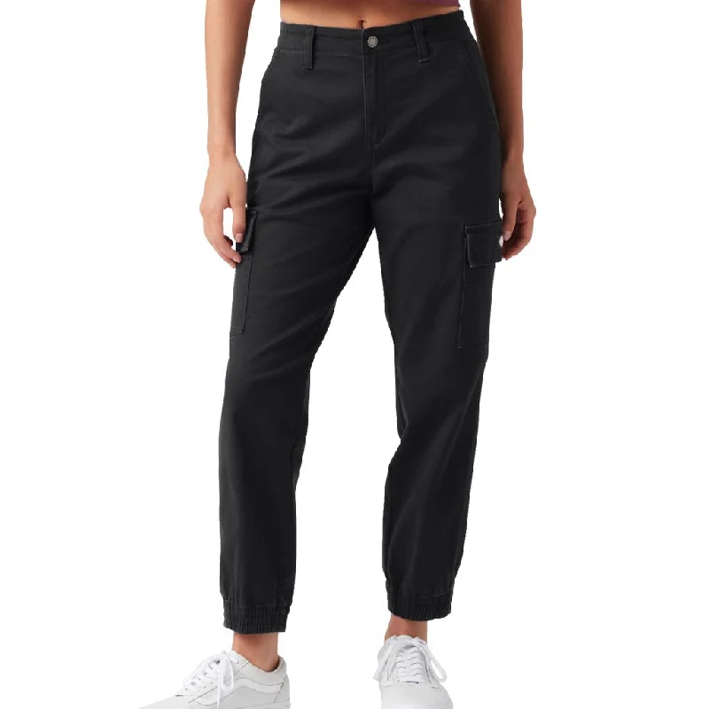 Women's Dickies High Rise Elastic Pant Stylish Elastic Waist Pants