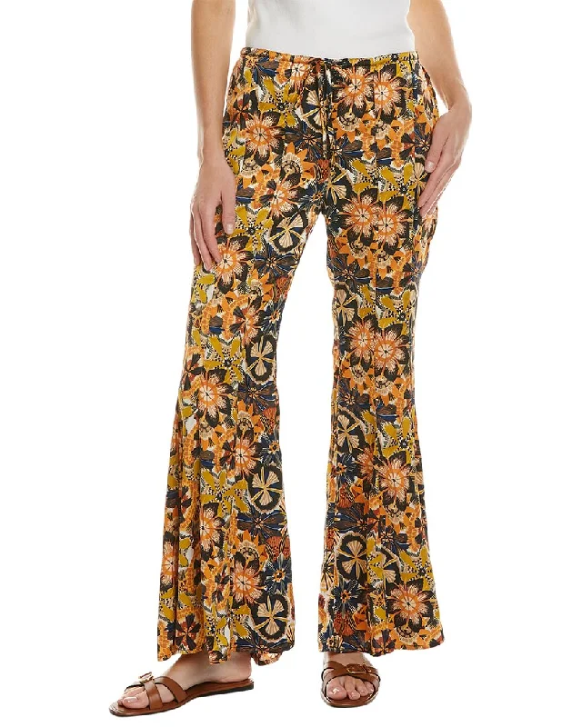 Traffic People Stevie Flare Pant Modern Stretch Trousers