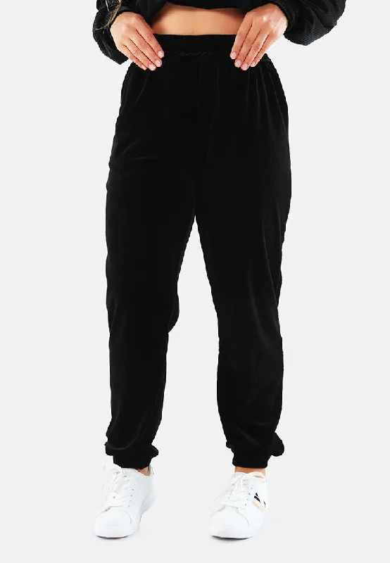 Loungewear Corduroy Pants Cozy Fitted Pants