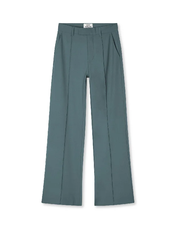 Recycled Sportina Perry Pants, Orion Blue Trendy Printed Leggings