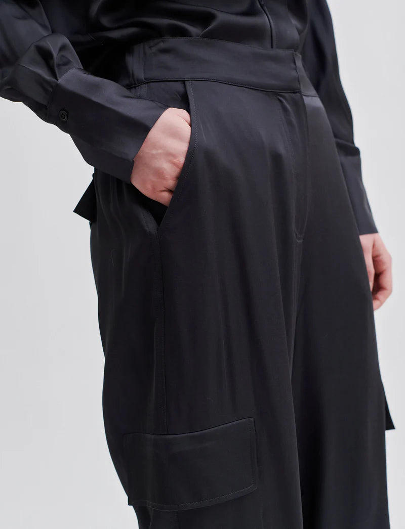Second Female Galla Cargo Pant Volcanic Ash Trendy Work Pants