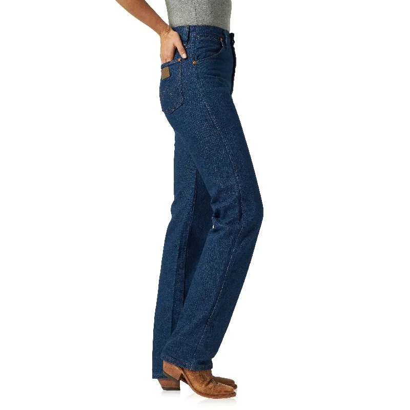Women's Wrangler Cowboy Cut Slim Fit Jean #14MWZG Stylish Relaxed Fit Skinny Jeans