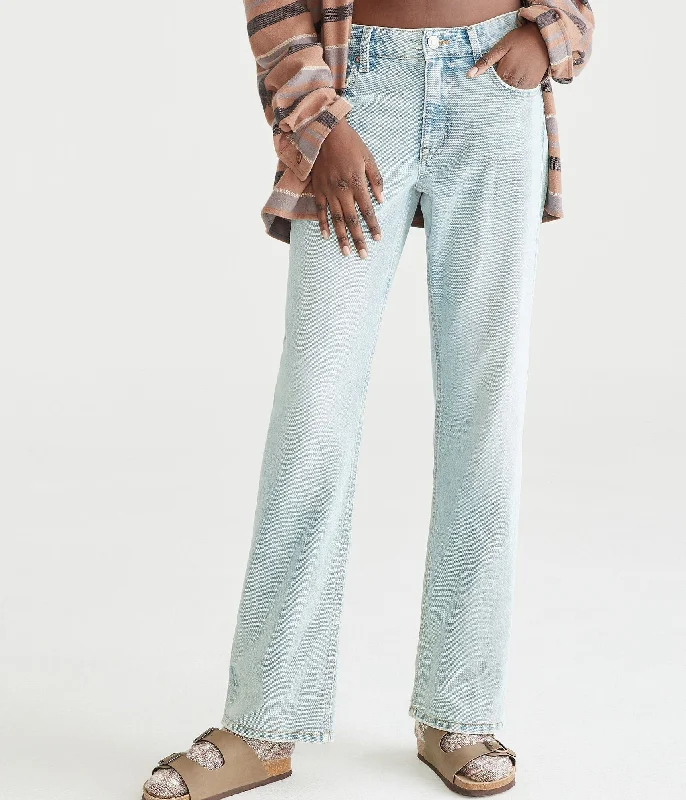 Aeropostale '90S Low-Rise Baggy Jean Trendy Skinny High-Waist Jeans