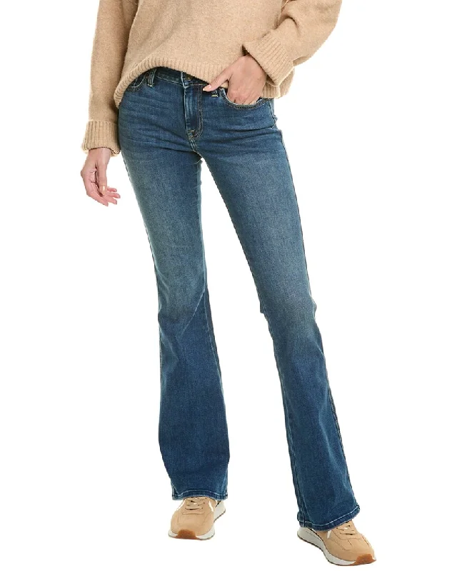 7 For All Mankind A Pocket Authentic Blue Malimo Flare Jean Comfortable Jogger Style Jeans 7 For All Mankind A Pocket Authentic Blue Malimo Flare Jean Comfortable Jogger Style Jeans