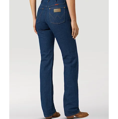 Wrangler Cowboy Cut Slim Fit Jean Women's 14MWZG Elegant High-Waisted Flared Jeans
