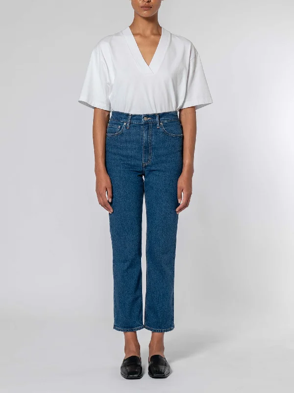 Evelyn Jean Stone Trendy Cut-Off Denim Shorts