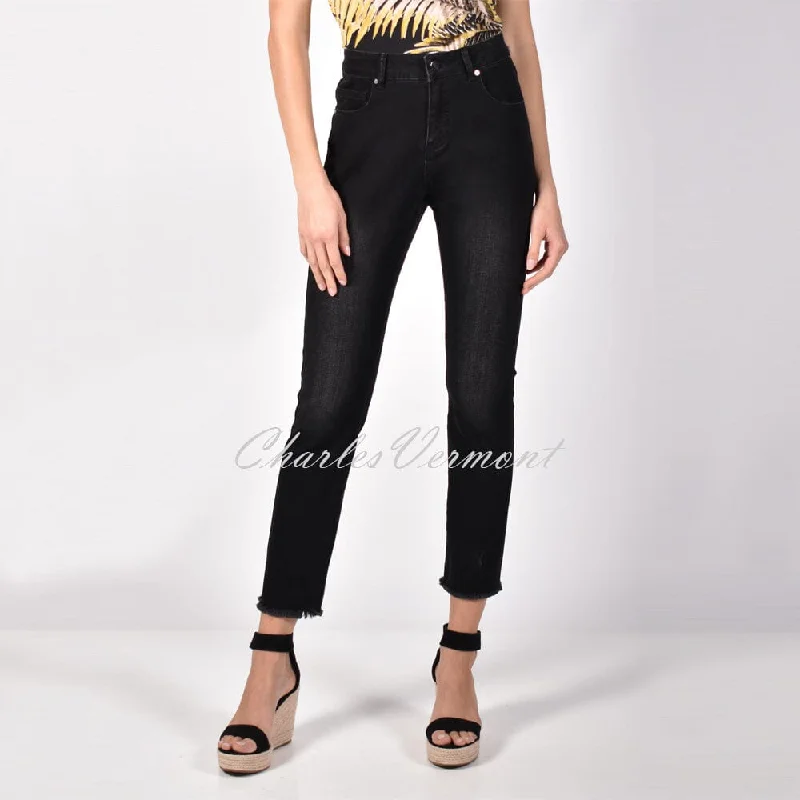 Frank Lyman Denim Jean – Style 211118U (Black) Stylish Slim Fit Denim