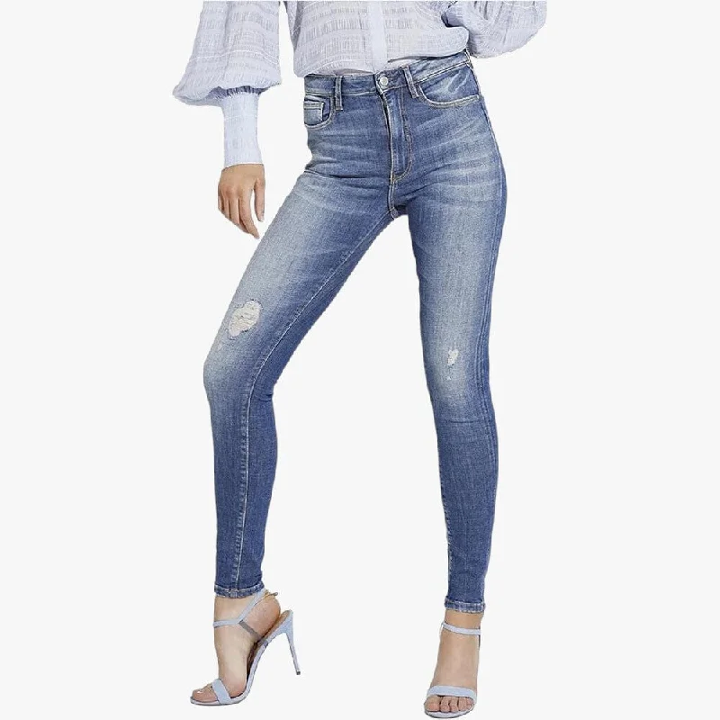 Guess Women's C09 Conch Ultimate Skinny Jean Med Wash Casual Light Wash Jeans