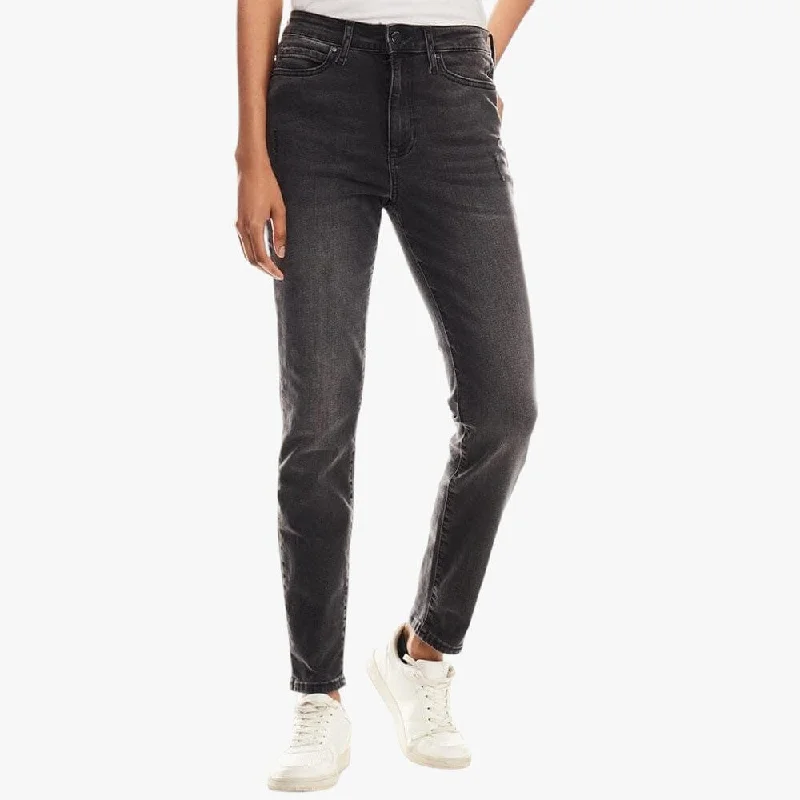 Guess Women's Claudia High Rise 1981 Skinny Jean Black Wash Casual Distressed Skinny Jeans Guess Women's Claudia High Rise 1981 Skinny Jean Black Wash Casual Distressed Skinny Jeans