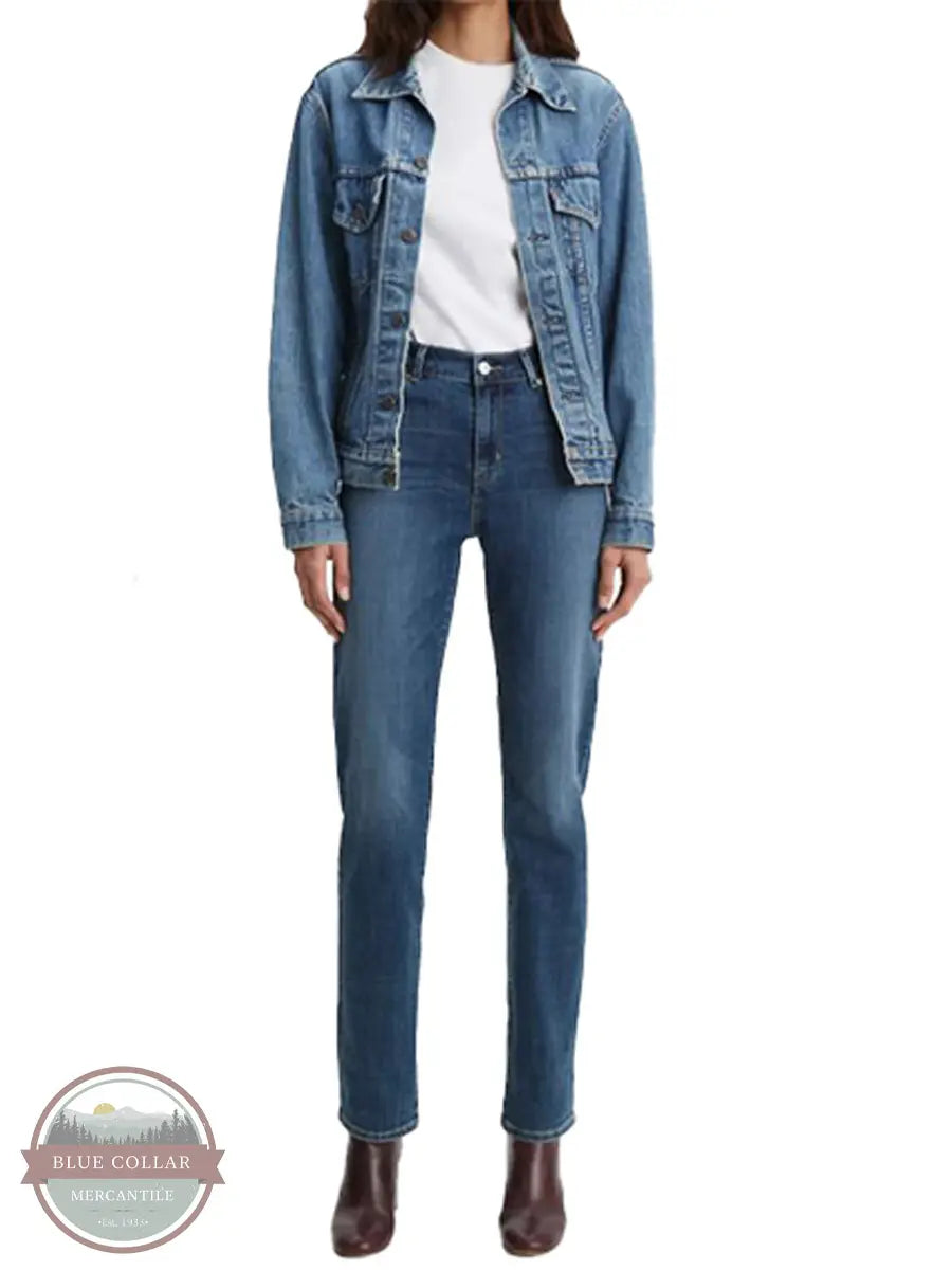 Classic Straight Leg Jean 39250-0050 Fashionable Straight Cut Jeans
