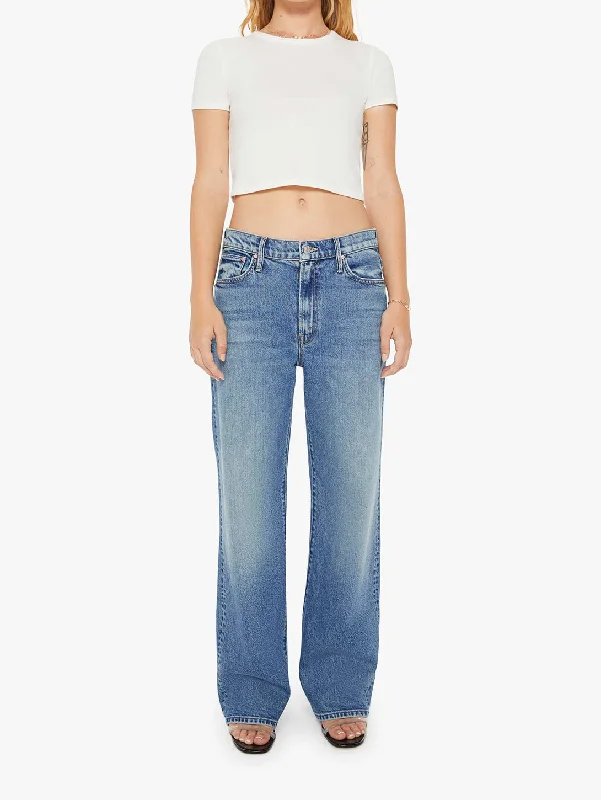 The Lil' Dodger Sneak Jean - Strike A Pose (Petite) Elegant Wide-Leg Jeans