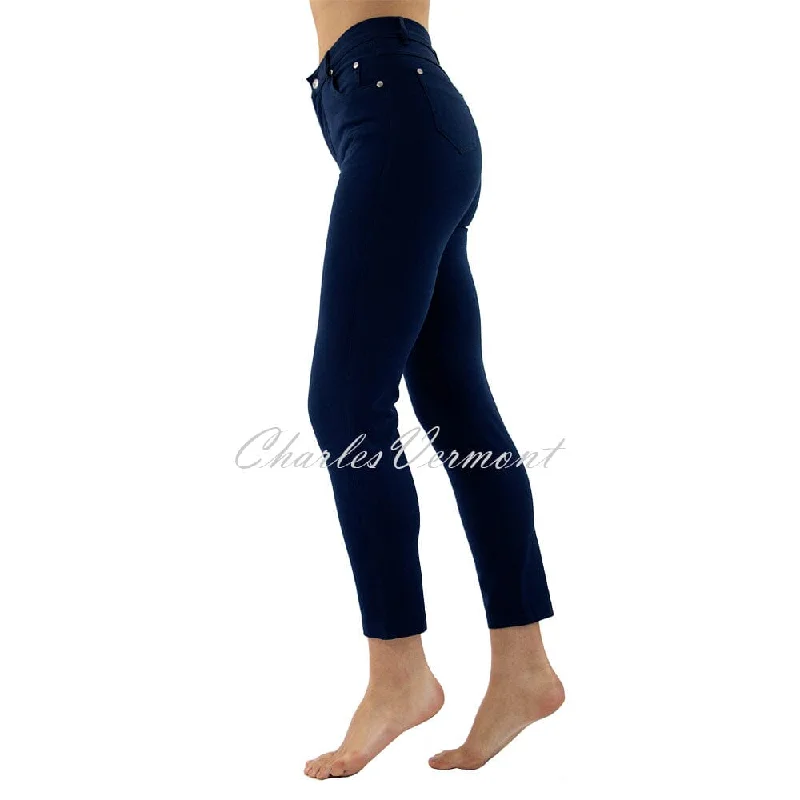 Marble 7/8th Ankle Grazer Slim Leg Jean – Style 2400-103 (Navy) Trendy Layered Pocket Jeans Marble 7/8th Ankle Grazer Slim Leg Jean – Style 2400-103 (Navy) Trendy Layered Pocket Jeans