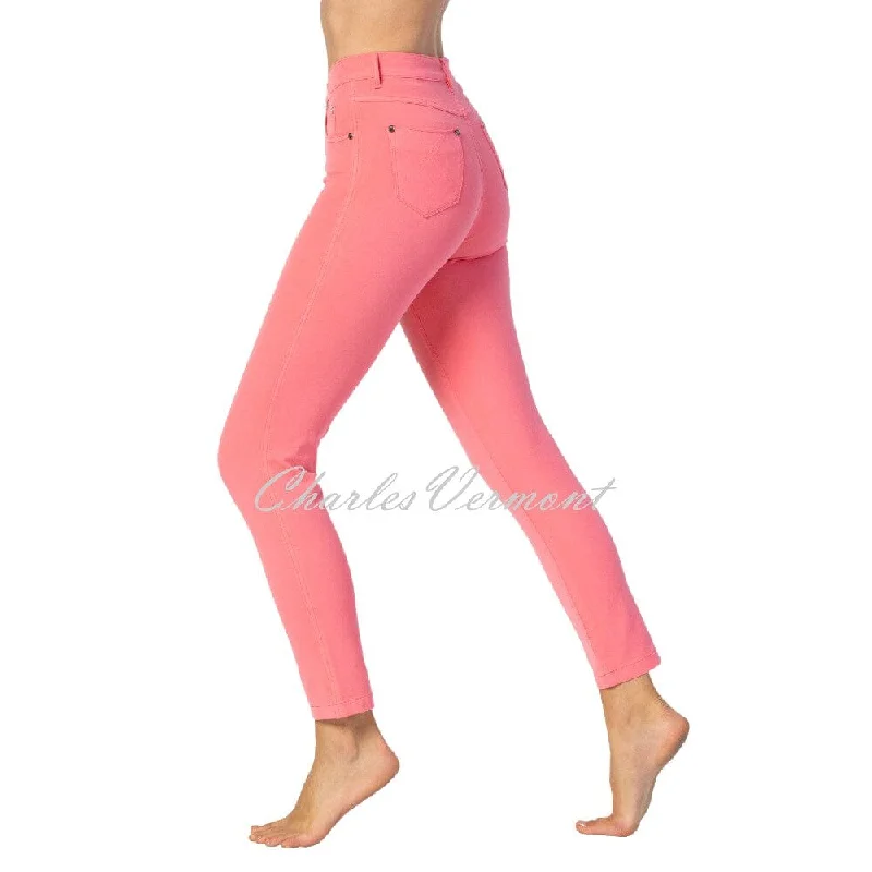 Marble 7/8th Ankle Grazer Slim Leg Jean – Style 2400-135 (Watermelon) Elegant Raw Hem Jeans Marble 7/8th Ankle Grazer Slim Leg Jean – Style 2400-135 (Watermelon) Elegant Raw Hem Jeans