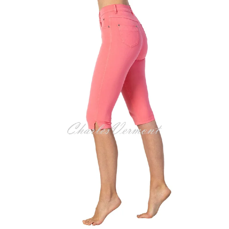 Marble Pedal Pusher Slim Leg Jean – Style 2409-135 (Watermelon) Trendy Acid Wash Skinny Jeans Marble Pedal Pusher Slim Leg Jean – Style 2409-135 (Watermelon) Trendy Acid Wash Skinny Jeans