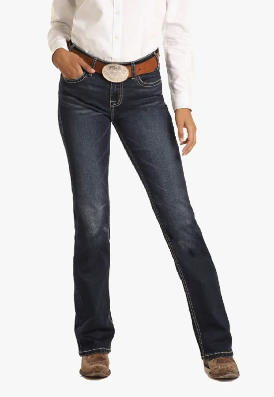 Rock and Roll Womens Jean Comfortable Stretch Fit Jeans