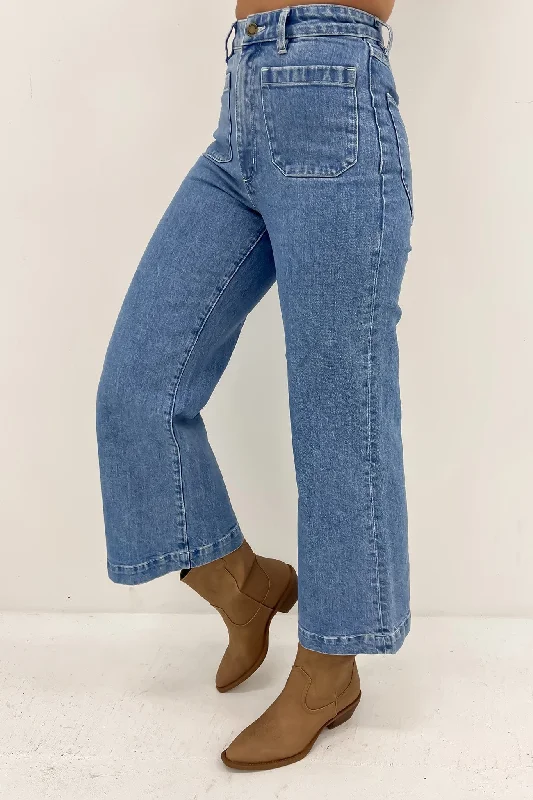 Sailor Jean Lily Blue Fashionable Mom Jeans