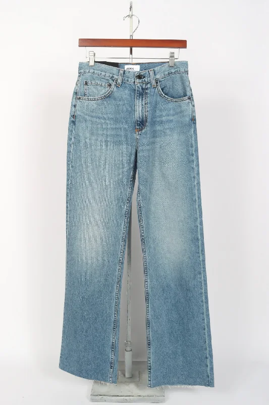 Relaxed Straight Jean - Firebird Chic Faded Blue Jeans