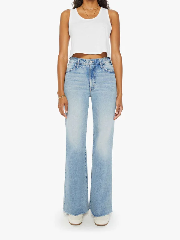 The Hustler Roller Fray Jean - I Confess Comfortable Low-Rise Jeans