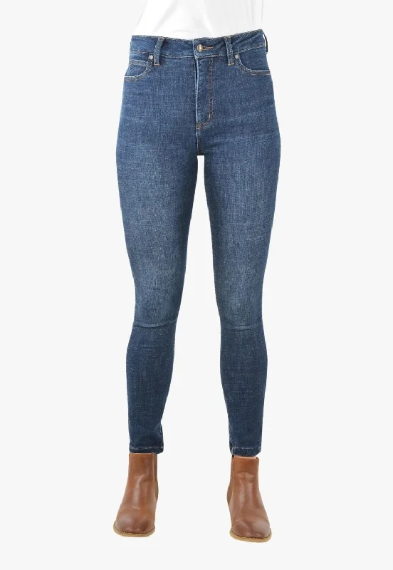 Thomas Cook Womens Carrie Skinny Jean 30L Chic Ripped Jeans