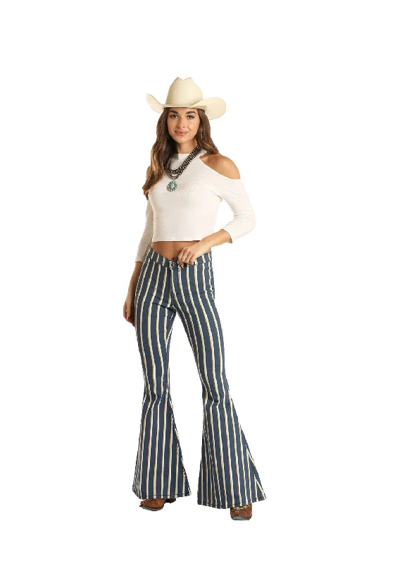 Women's Rock & Roll Cowgirl Bargain Bell Jean #WPB2674 Comfortable Boyfriend Jeans