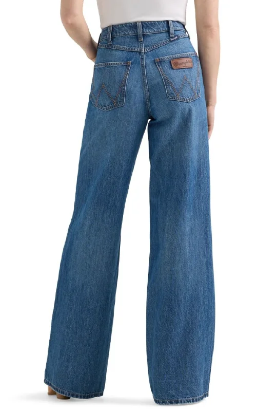 Wrangler Retro Bailey High Rise Wide Leg Jean Women’s 112359363 Comfortable Stretch Fit Jeans Wrangler Retro Bailey High Rise Wide Leg Jean Women’s 112359363 Comfortable Stretch Fit Jeans