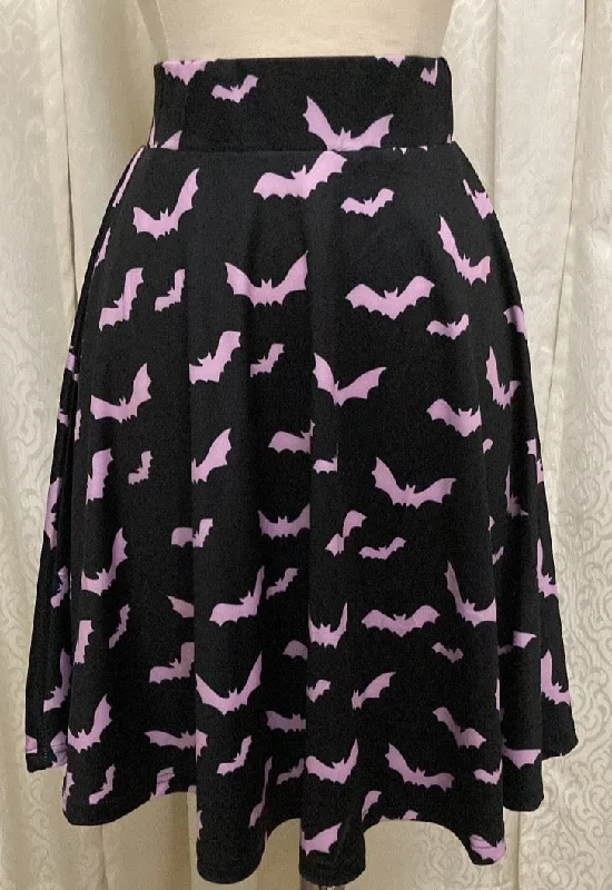 Batty For You Swing Skirt linen skirt airy