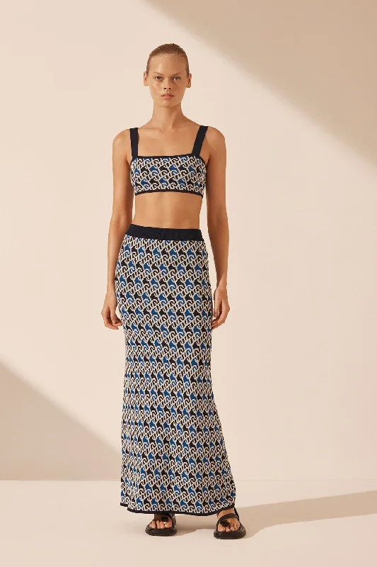 CARMEN MAXI SKIRT wool skirt warm