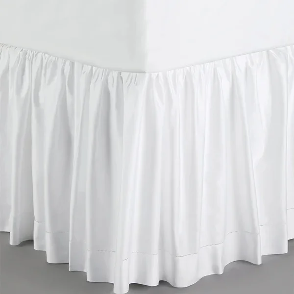 Fiona Sateen Bed Skirt velvet skirt luxurious