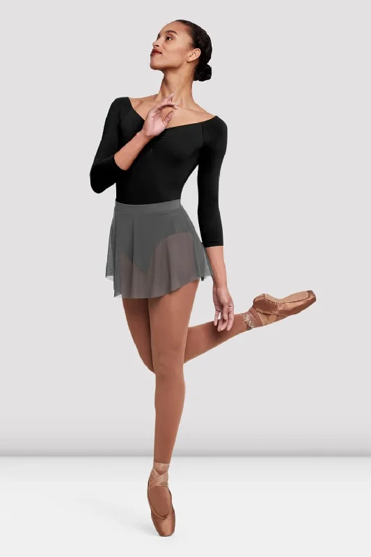 Ladies Jaye Mesh Skirt patchwork skirt art