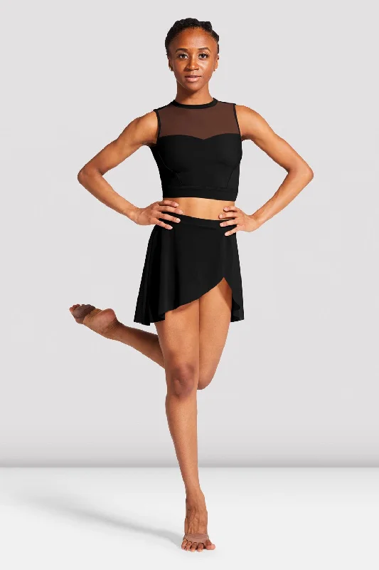 Ladies Jaylyn Wrap Front Skirt summer skirt style
