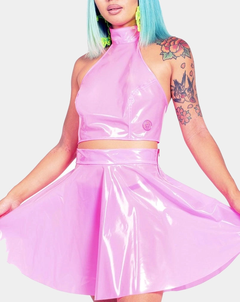 NEBULA SKIRT asymmetrical skirt cut