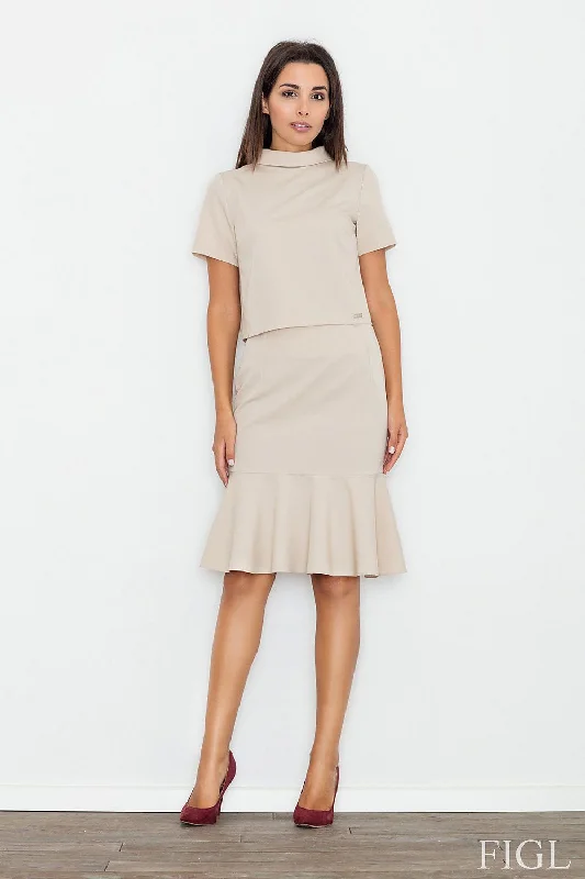 Skirt Figl chiffon skirt floaty